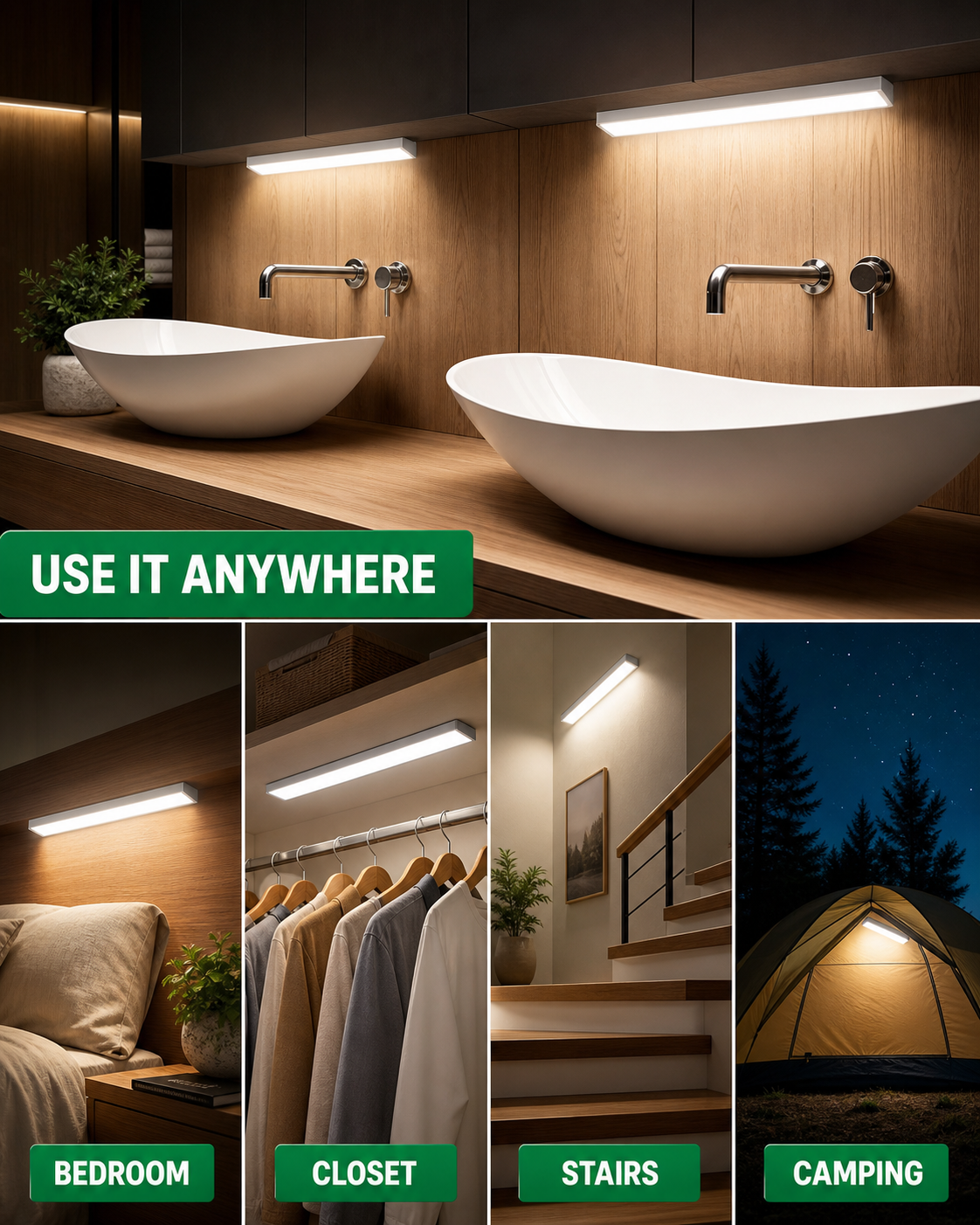 Zallure Smart Motion Light – Automatic LED Night Light with Motion Sensor