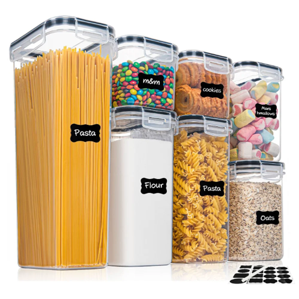 Zallure ClearView Pantry Set (7-Piece)