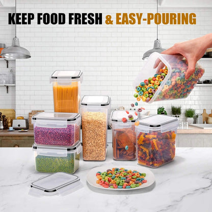 Zallure ClearView Pantry Set (7-Piece)